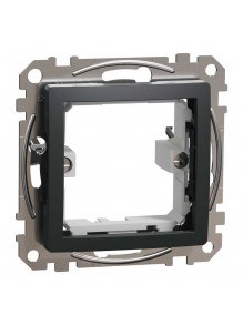 Адаптор Schneider Sedna Design чорний для Unica New