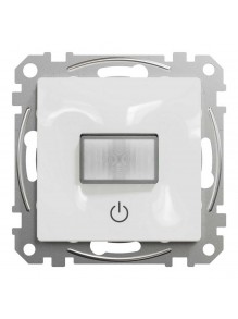 Датчик руху з вимикачем Schneider Sedna Design білий 10А