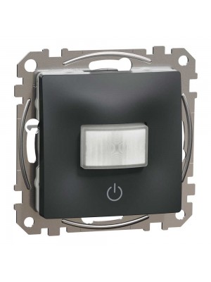 Датчик руху з вимикачем Schneider Sedna Design чорний 10А