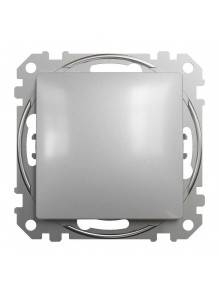 Кнопка на 2 напрямки Schneider Sedna Design алюміній