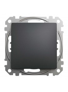 Кнопка на 2 напрямки Schneider Sedna Design чорна