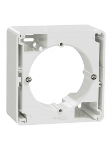 Коробка Schneider Sedna Design біла зовнішнього монтажу