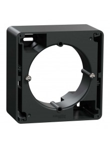 Коробка Schneider Sedna Design чорна зовнішнього монтажу