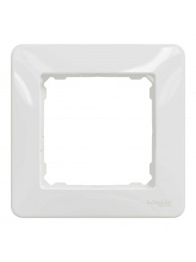 Рамка Schneider Sedna Design біла 1-на