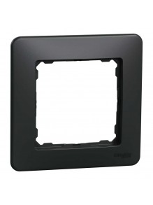Рамка Schneider Sedna Design чорна 1-на