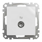 Розетка Schneider Sedna Design біла 1-на TV кінцева без рамки ( SDD111471 )
