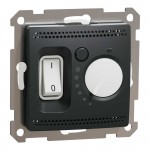 Терморегулятор для теплої підлоги Schneider Sedna Design чорний ( SDD114507 )