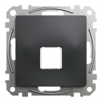 Центральна плата Schneider Sedna Design чорна 1-на Keystone ( SDD114421 )