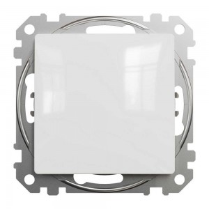 Вимикач Schneider Sedna Design білий 1кл без рамки