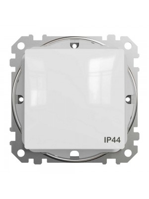 Вимикач Schneider Sedna Design білий 1кл IP44