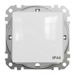 Вимикач Schneider Sedna Design білий 1кл прохідний IP44 ( SDD211106 )