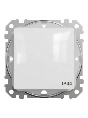 Вимикач Schneider Sedna Design білий 1кл проміжний IP44