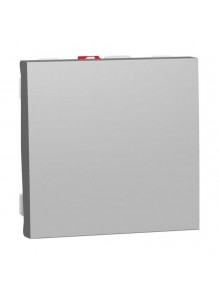 Выключатель Schneider Unica NEW алюминий 1кл