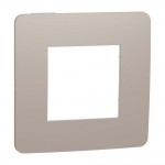 Рамка Schneider Unica Studio песочная / белая 1-ная ( NU280226 ) Рамка Schneider Unica Studio песочная / белая 1-ная ( NU280226 )