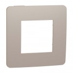 Рамка Schneider Unica Studio песочная / бежевая 1-ная ( NU280227 ) Рамка Schneider Unica Studio песочная / бежевая 1-ная ( NU280227 )