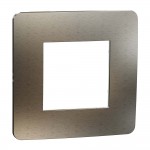 Рамка Schneider Unica Studio матовая бронза / белая 1-ная (NU280250M) Рамка Schneider Unica Studio матовая бронза / белая 1-ная (NU280250M)