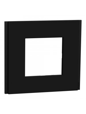 Рамка Schneider Deco Material каучук 1-на