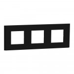 Рамка Schneider Deco Material каучук 3-на ( NU600672 ) Рамка Schneider Deco Material каучук 3-на ( NU600672 )