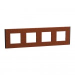 Рамка Schneider Deco Material теракотовий 4-на ( NU600871 ) Рамка Schneider Deco Material теракотовий 4-на ( NU600871 )