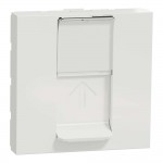 Розетка Schneider Unica NEW біла комп'ютерна RJ45 Cat. 6 UTP ( NU341518 )