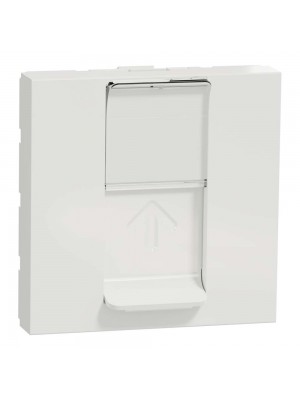 Розетка Schneider Unica NEW біла комп'ютерна RJ45 Cat. 6 UTP