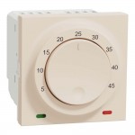 Термостат кімнатний Schneider Unica NEW вбуд.датчик 8А бежевий ( NU350144 )