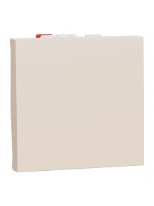 Выключатель кнопочный Schneider Unica NEW бежевый 1кл