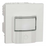 Датчик руху з вимикачем Schneider Unica NEW 10A білий ( NU352518 )