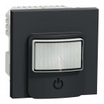 Датчик руху з вимикачем Schneider Unica NEW 10A антрацит ( NU352554 )