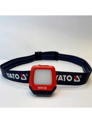 Ліхтарик YATO на голову 200/150Lm 500mAh USB IK07