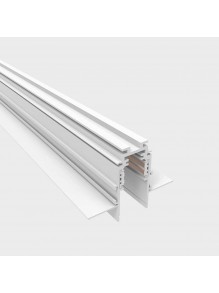 Шинопровод магнитный RAYFOR MT-G Rail белый врезной 2м под гипсокартон 12мм