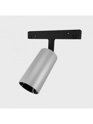 Трековый светильник RAYFOR MT Focus Nano серебро мат 12W 1020Lm 30-40-50К 48V WiFi