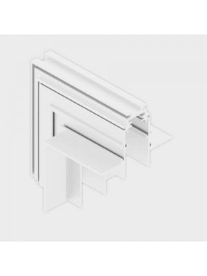 Соединитель RAYFOR MT-G Corner V белый угловой (вертикальный)