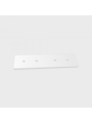 З'єднувач RAYFOR MT-O Plank білий прямий для накладного шинопроводу