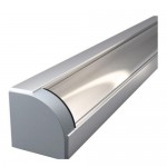 Профіль для LED стрічки Алюпро кутовий анодований ( ПАК-0051 AS (компл) )