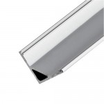 Профіль для LED стрічки LED LIGHT кутовий широкий ПФ-9 (ПФ-9 2м. широкий)