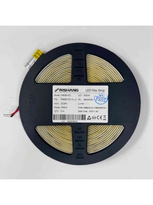 Світлодіодна стрічка RISHANG COB 24V 10W 6000K 1000Лм 320led IP20