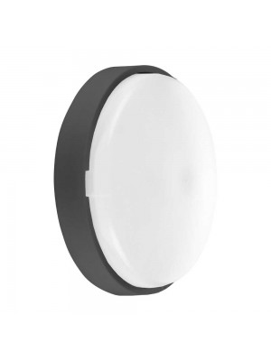 Світильник LED PiN ДББ Дельта 18W 5000K IP44 антрацит