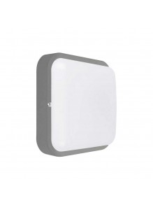 Світильник LED PiN ДББ Квадро 12W 5000K IP54 сірий