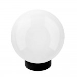 Светильник садово-парковый Violux SFERA 200мм белый 20W Е27 IP44 ( 500120 )