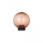 Світильник садово-парковий SFERA 200мм бронзовий призм 20W Е27 IP44 Violux ( 502120 )