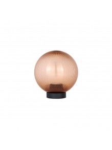 Светильник садово-парковый SFERA 200мм бронзовый призм 20W Е27 IP44 Violux