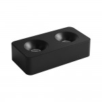 Cветильник точечный накладной SIDNEY-2L 20W 4000K IP20 черный Violux ( 330471 )