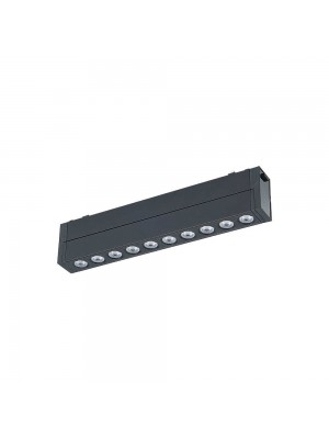 Магнитный трековый светильник UST-GR 12W 4000K 48V IP20 черный Violux