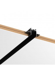 Шинопровод магнитный DTD врезной под гипсокартон 12мм 1м черный Violux