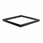 Рамка для LED панелі 600x600мм чорна Violux ( 350002 )