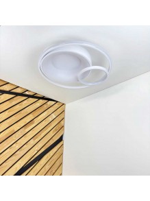 Світильник LED smart DUOS+пульт круг 100W 3000-5000K IP20 білий