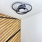 Светильник LED smart FORSAGE+пульт круг 100W 3000-5000K IP20 черный ( 220765 )