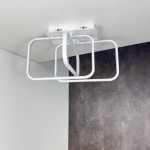 Світильник LED smart FIGARO +пульт 90W 3000-5000K IP20 білий Violux ( 220865 )