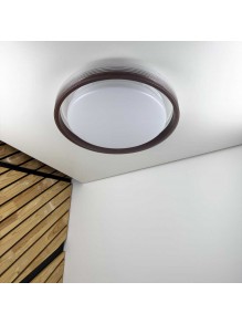 Світильник LED smart HELIX+пульт 60W 3000-6000K IP20 коричневий